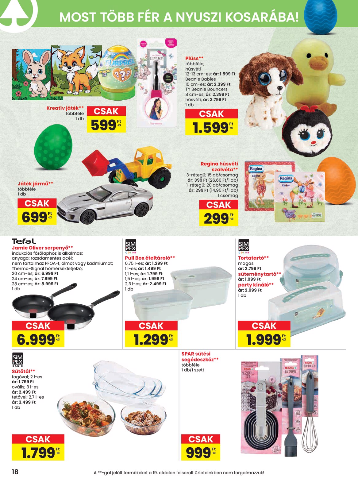 spar - SPAR akciós újság, érvényes 2026.03.19. - 2026.03.25. - page: 18