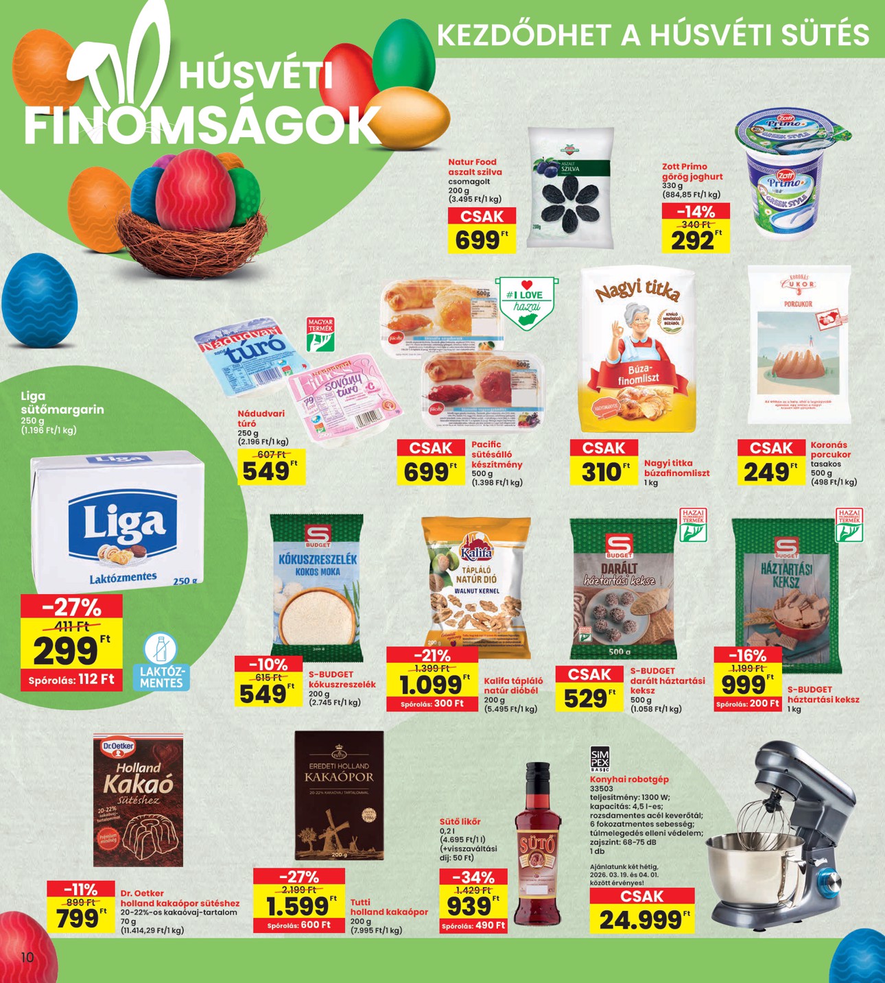 spar - INTERSPAR akciós újság, érvényes 2026.03.19. - 2026.03.25. - page: 10