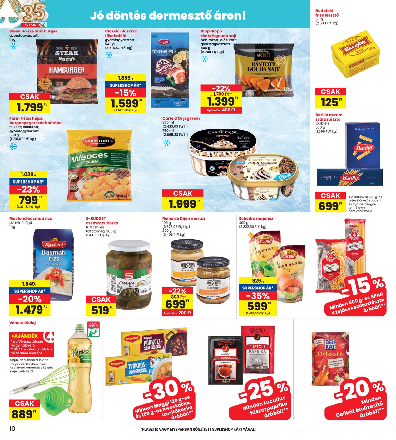 spar - INTERSPAR akciós újság, érvényes 2026.03.26. - 2026.04.08. - page: 10