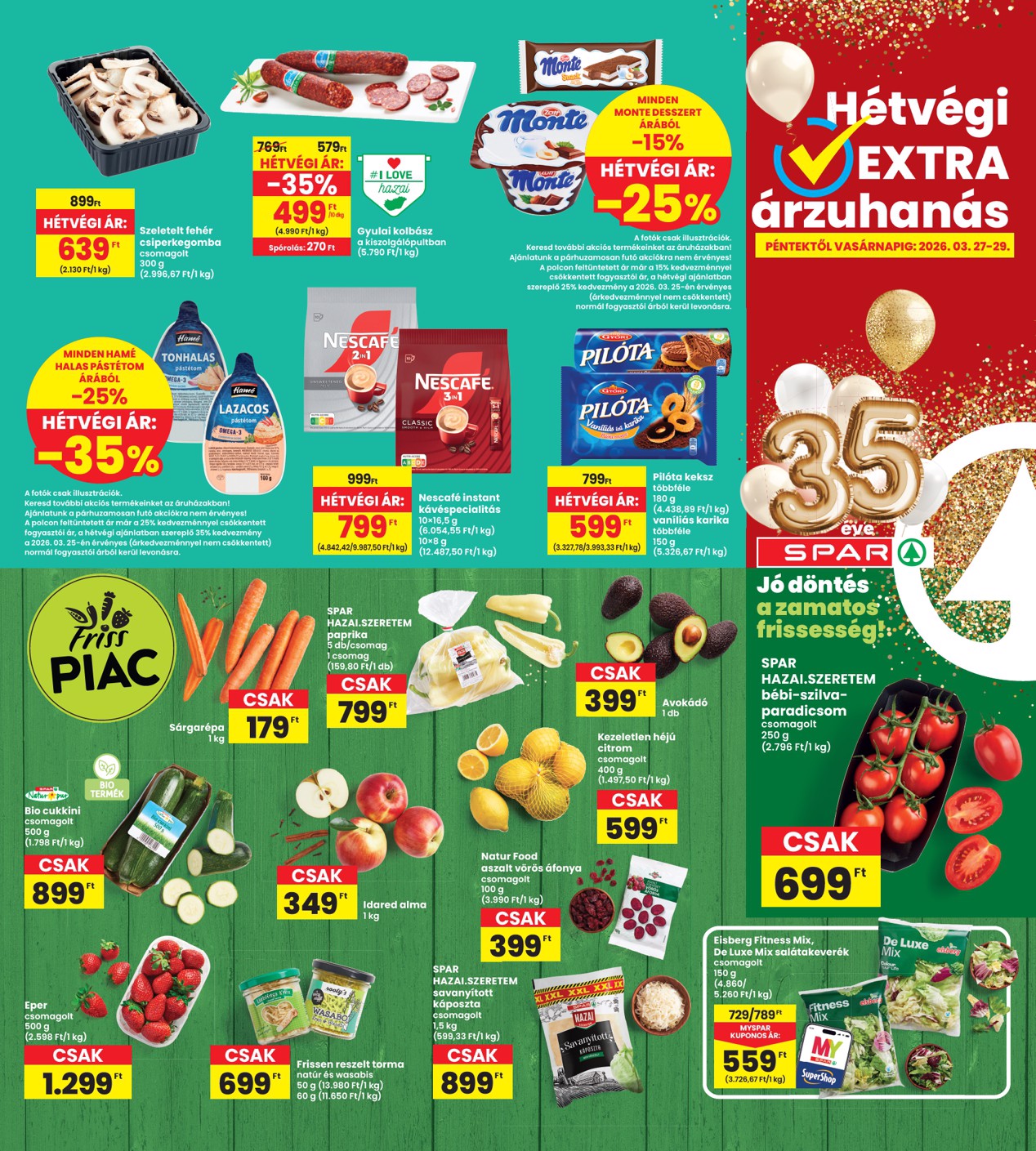 spar - INTERSPAR akciós újság, érvényes 2026.03.26. - 2026.04.08. - page: 20