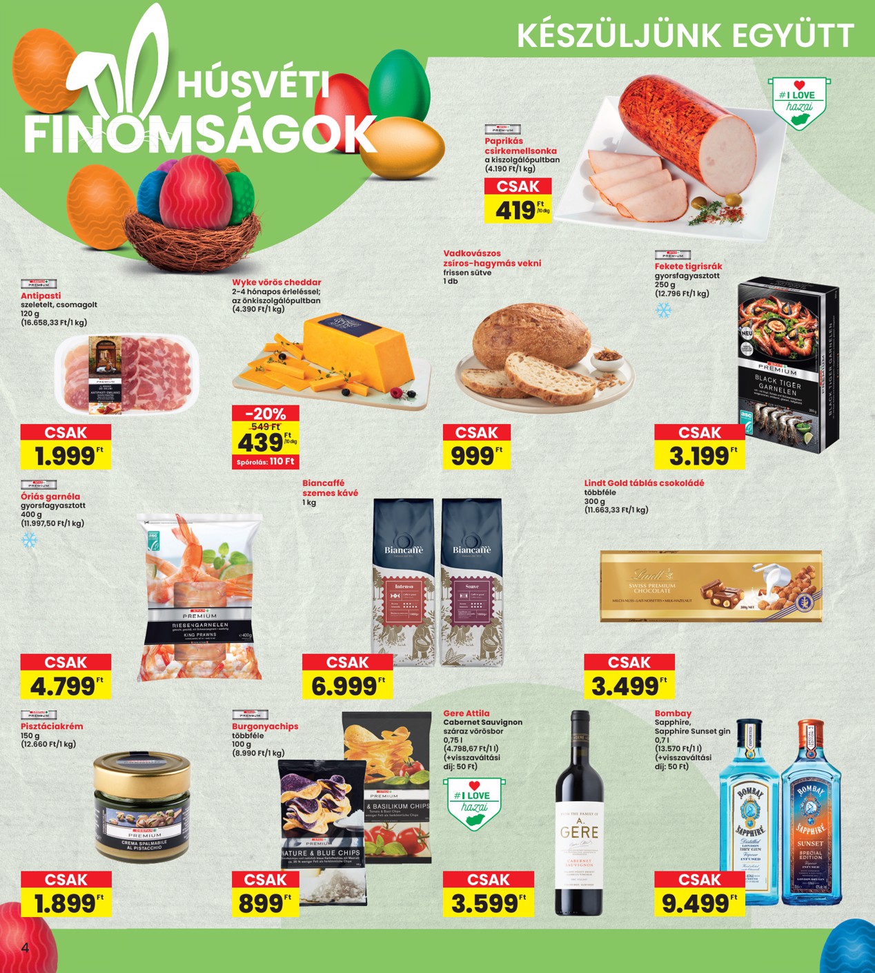 spar - INTERSPAR akciós újság, érvényes 2026.03.26. - 2026.04.08. - page: 4