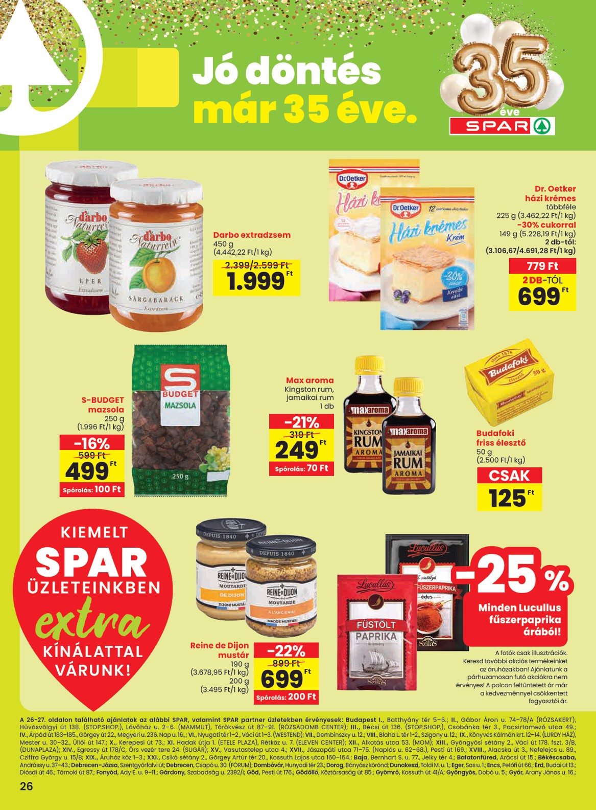 spar - SPAR - Extra akciós újság, érvényes 2026.03.26. - 2026.04.08. - page: 7