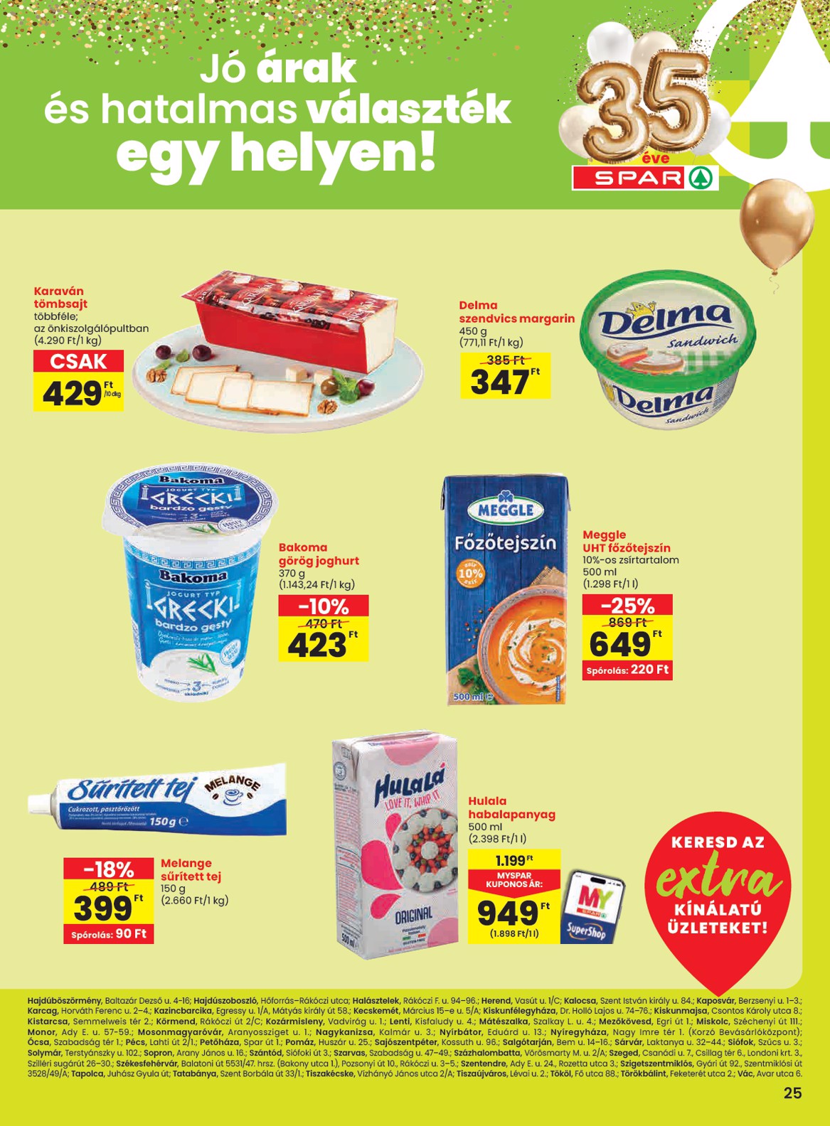 spar - SPAR - Extra akciós újság, érvényes 2026.03.26. - 2026.04.08. - page: 6