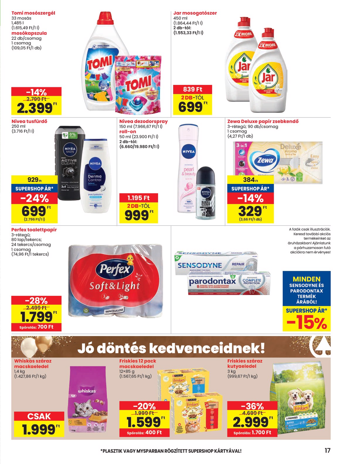 spar - SPAR akciós újság, érvényes 2026.03.26. - 2026.04.08. - page: 17