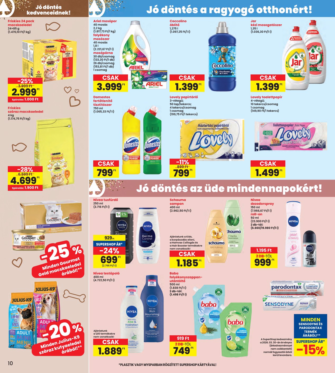 spar - INTERSPAR akciós újság, érvényes 2026.03.31. - 2026.04.08. - page: 10