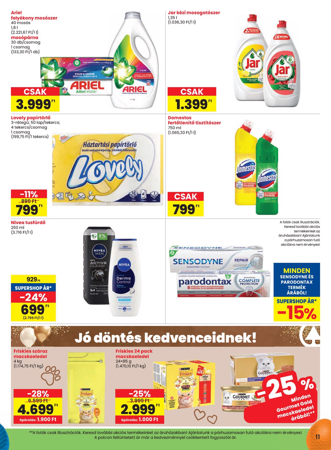 spar - SPAR akciós újság, érvényes 2026.03.31. - 2026.04.08. - page: 11