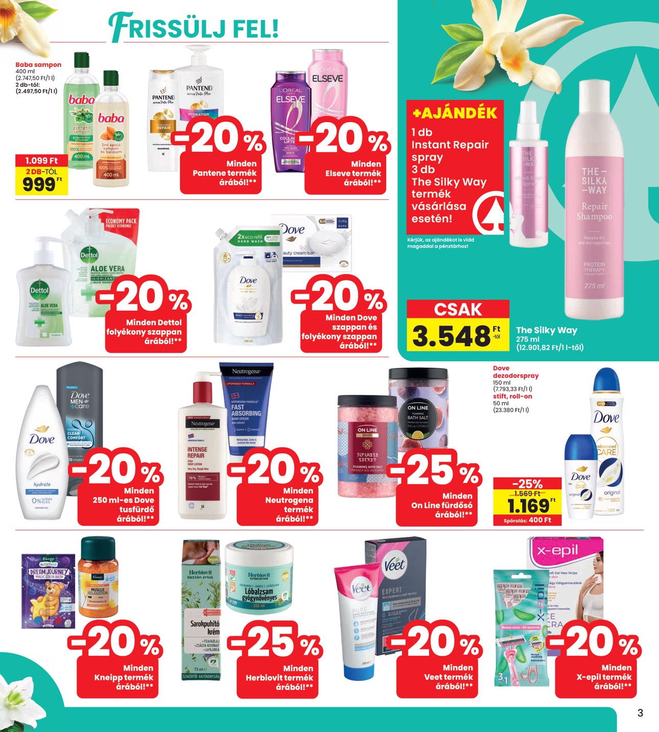 spar - INTERSPAR - Szépség katalógus akciós újság, érvényes 2026.04.09. - 2026.04.29. - page: 3