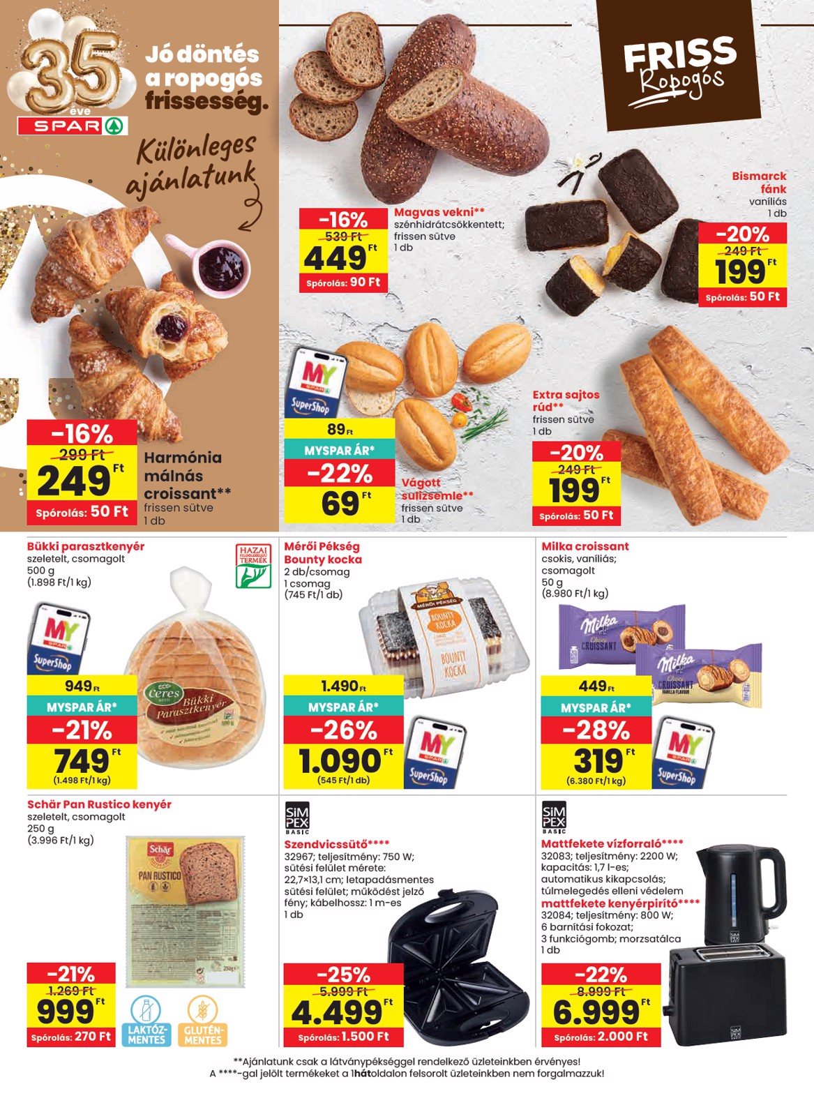 spar - Aktuális SPAR szórólap érvényes csütörtöktől 2026.04.09.-től szerdától 2026.04.15.-ig - page: 16