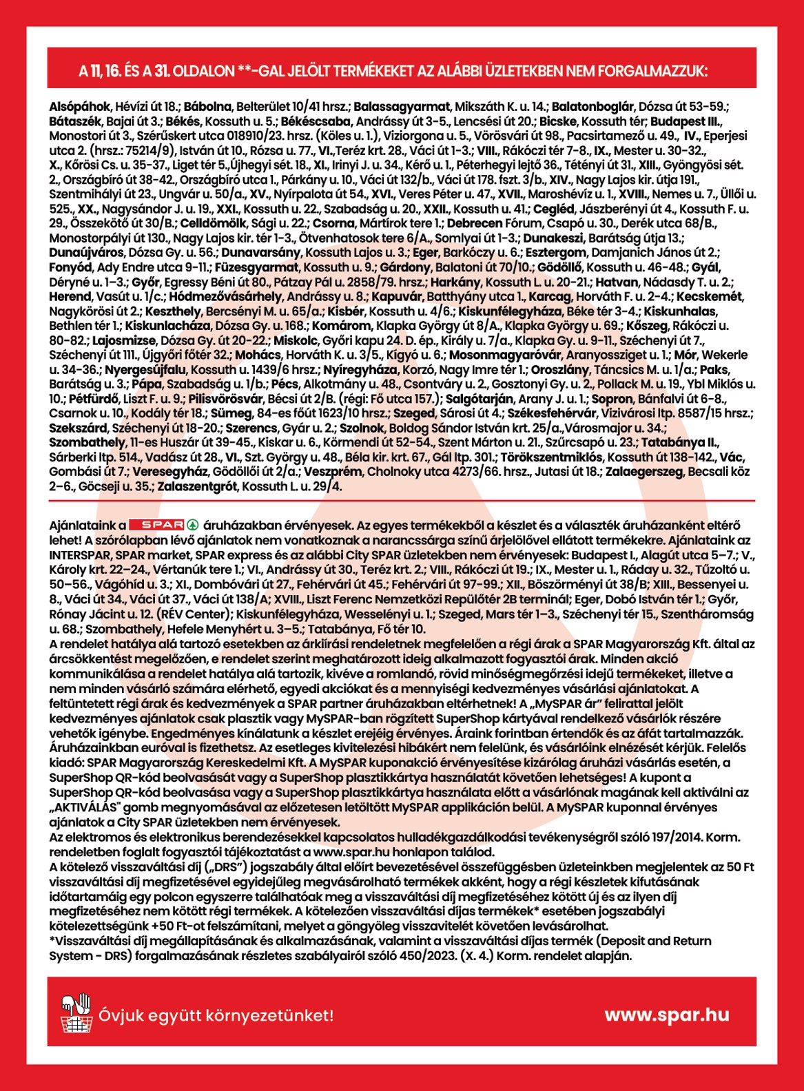 spar - Aktuális SPAR szórólap érvényes csütörtöktől 2026.04.09.-től szerdától 2026.04.15.-ig - page: 35