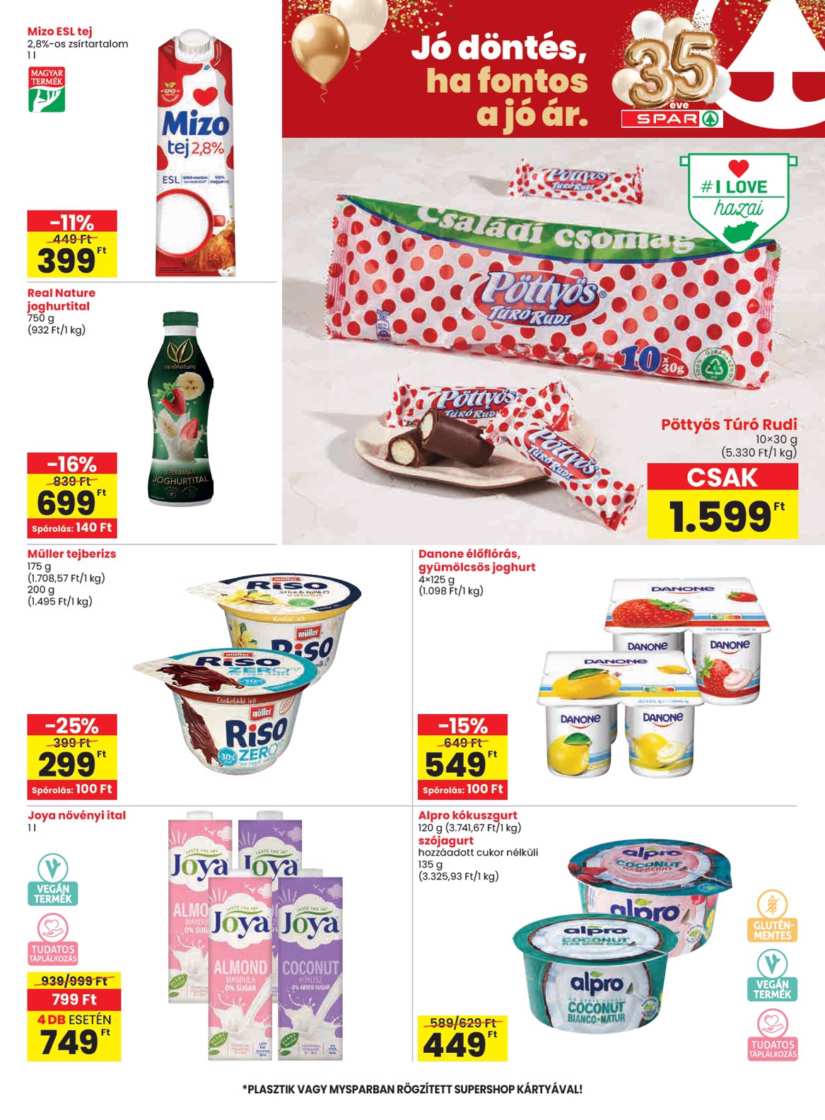 spar - Aktuális SPAR szórólap érvényes csütörtöktől 2026.04.09.-től szerdától 2026.04.15.-ig - page: 15