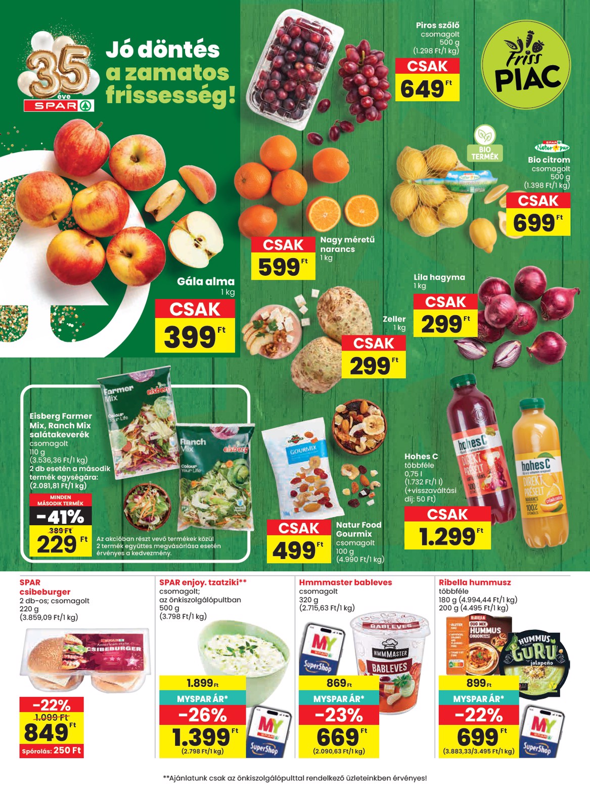 spar - Aktuális SPAR szórólap érvényes csütörtöktől 2026.04.09.-től szerdától 2026.04.15.-ig - page: 5