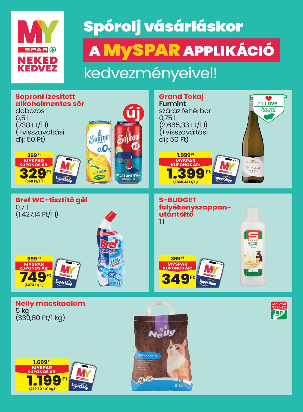 spar - Aktuális SPAR szórólap érvényes csütörtöktől 2026.04.09.-től szerdától 2026.04.15.-ig - page: 21