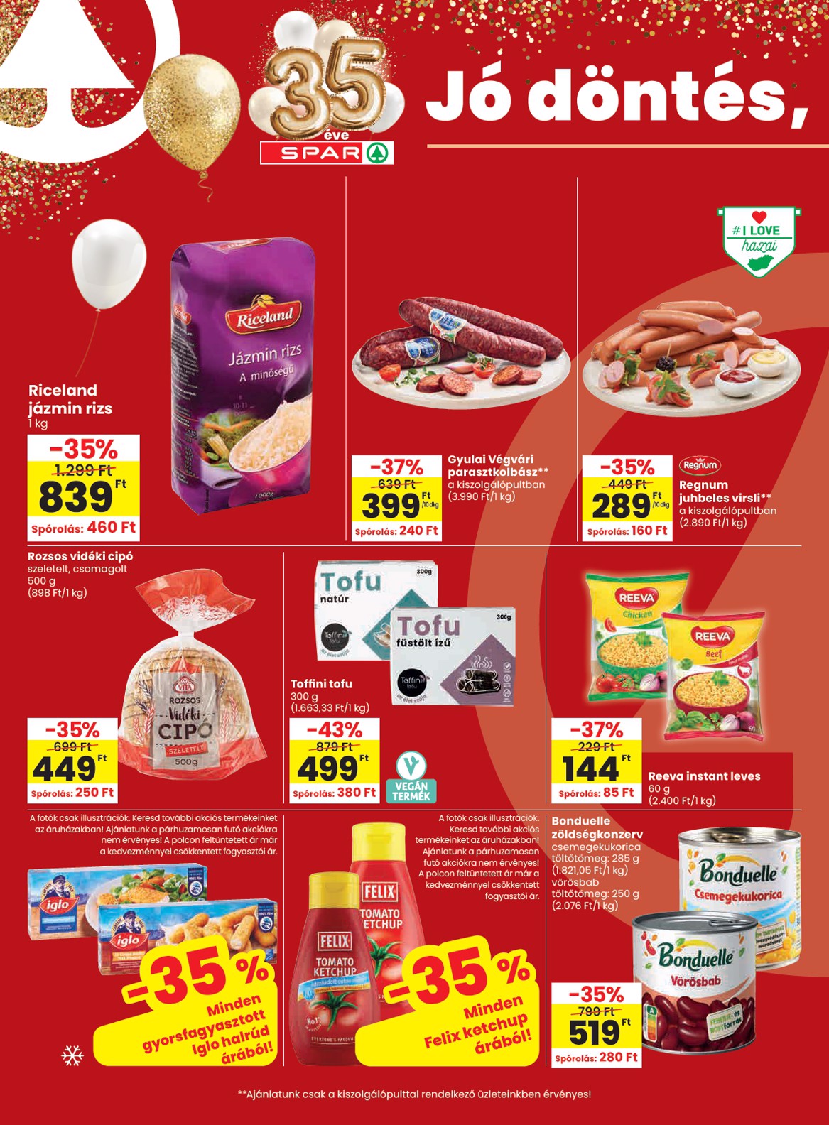 spar - Aktuális SPAR szórólap érvényes csütörtöktől 2026.04.09.-től szerdától 2026.04.15.-ig - page: 2