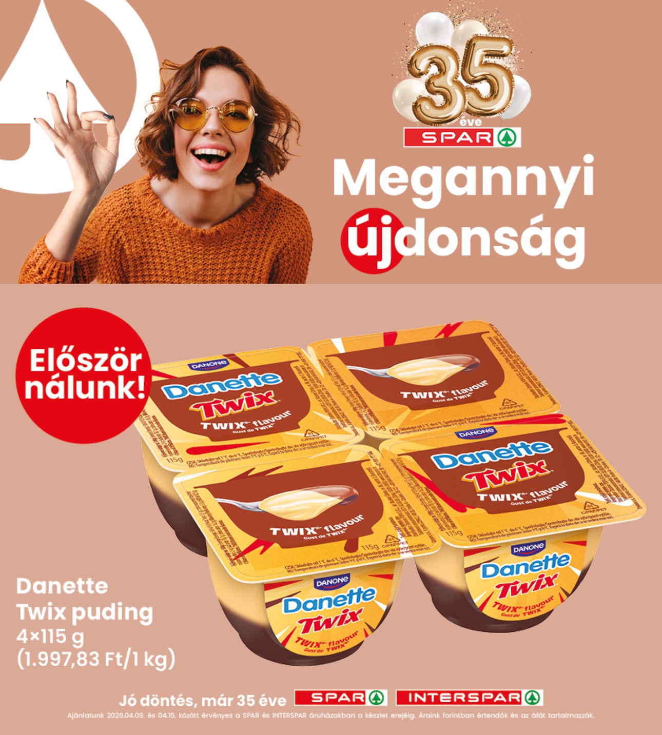 spar - Aktuális INTERSPAR szórólap érvényes csütörtöktől 2026.04.09.-től szerdától 2026.04.15.-ig - page: 18