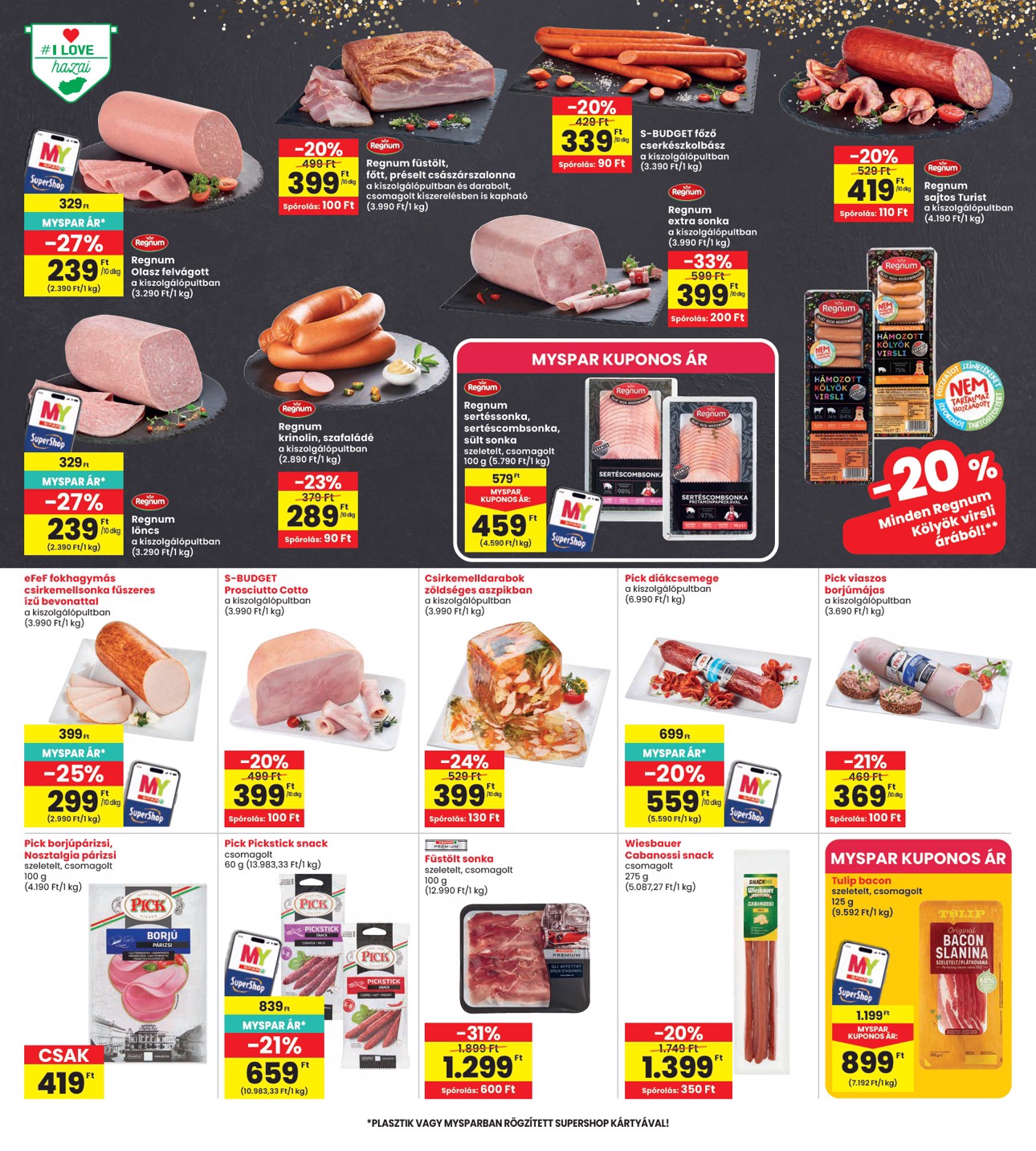 spar - Aktuális INTERSPAR szórólap érvényes csütörtöktől 2026.04.09.-től szerdától 2026.04.15.-ig - page: 6