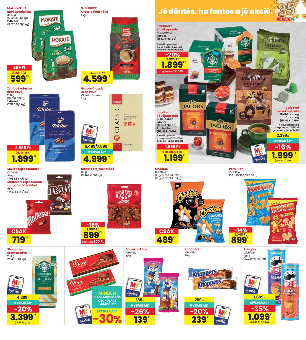 spar - Aktuális INTERSPAR szórólap érvényes csütörtöktől 2026.04.09.-től szerdától 2026.04.15.-ig - page: 22