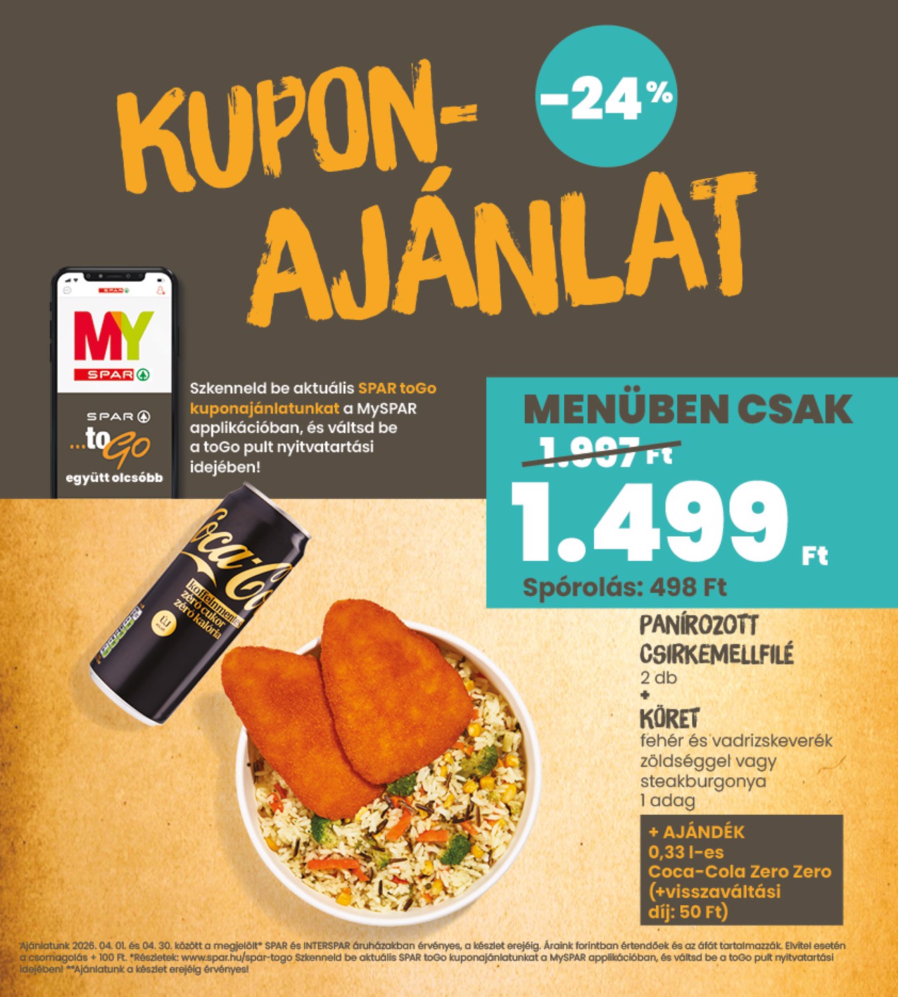 spar - Aktuális INTERSPAR szórólap érvényes csütörtöktől 2026.04.09.-től szerdától 2026.04.15.-ig - page: 9