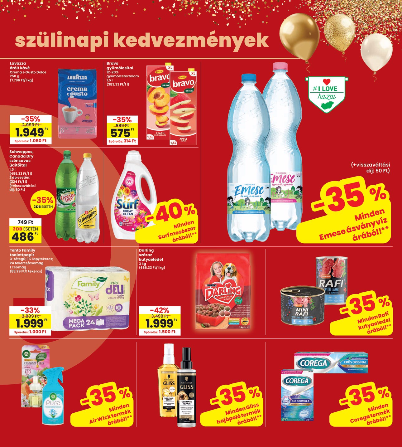 spar - Aktuális INTERSPAR szórólap érvényes csütörtöktől 2026.04.09.-től szerdától 2026.04.15.-ig - page: 3