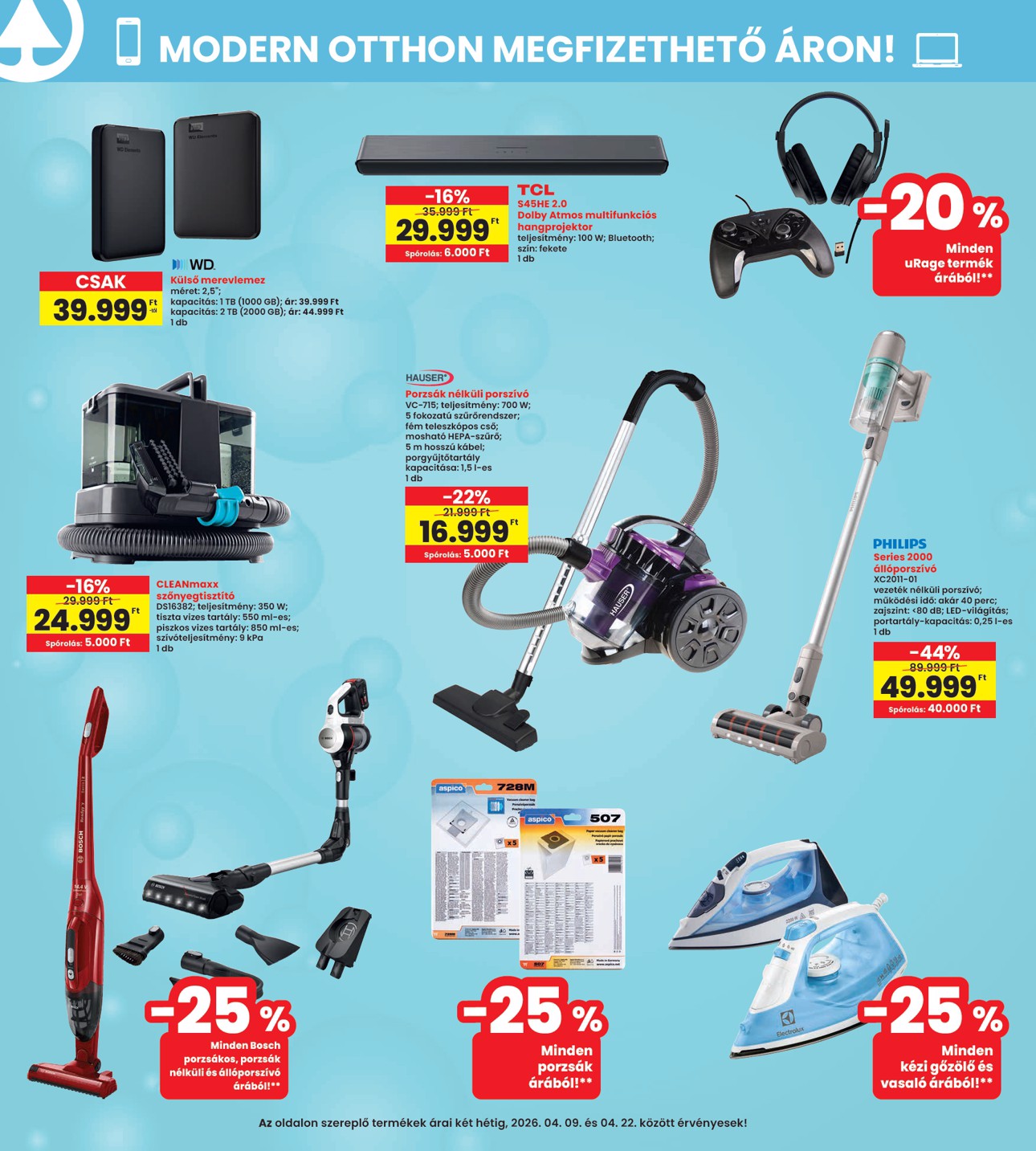 spar - Aktuális INTERSPAR szórólap érvényes csütörtöktől 2026.04.09.-től szerdától 2026.04.15.-ig - page: 30