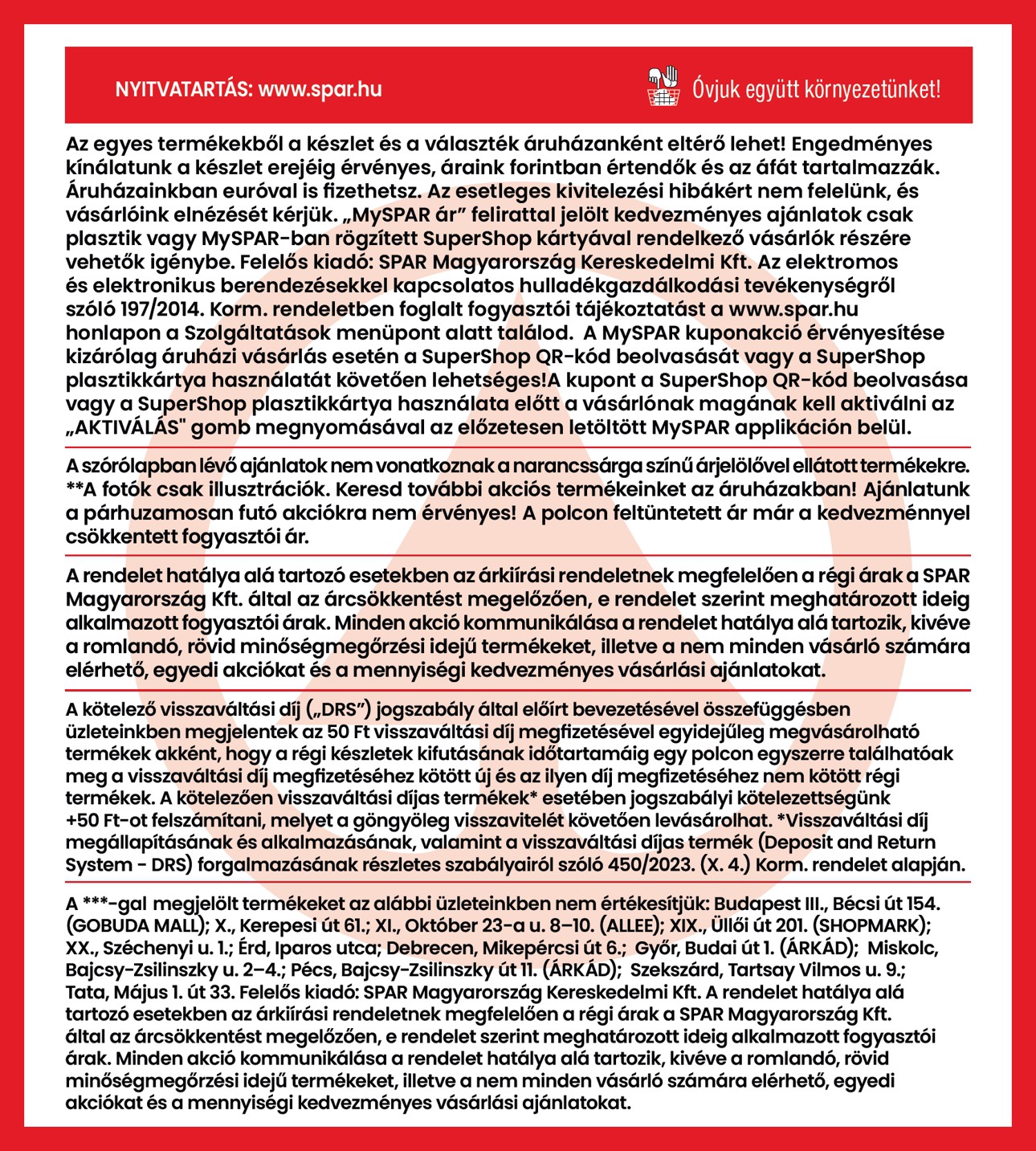 spar - Aktuális INTERSPAR szórólap érvényes csütörtöktől 2026.04.09.-től szerdától 2026.04.15.-ig - page: 35