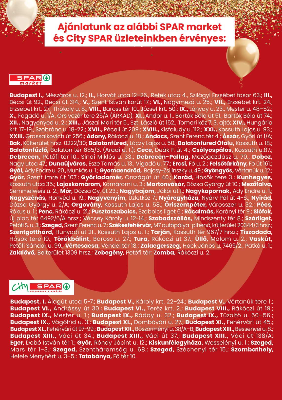 spar - SPAR - Market, City hirdetmény a következő hétre csütörtöktől 2026.04.16.-tól szerdától 2026.04.22.-ig - page: 3