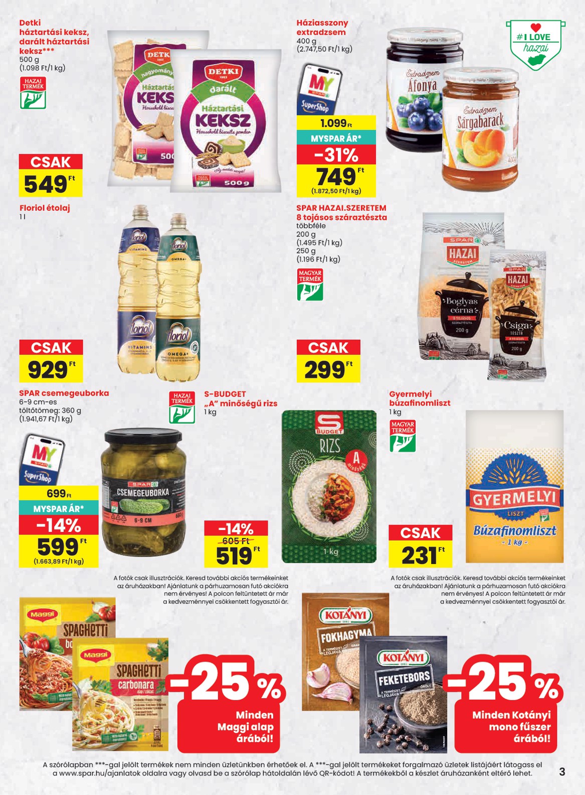 spar - SPAR hirdetmény a következő hétre csütörtöktől 2026.04.23.-tól szerdától 2026.04.29.-ig - page: 3