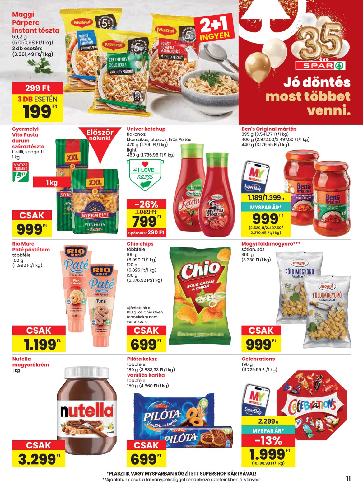 spar - SPAR hirdetmény a következő hétre csütörtöktől 2026.04.23.-tól szerdától 2026.04.29.-ig - page: 11