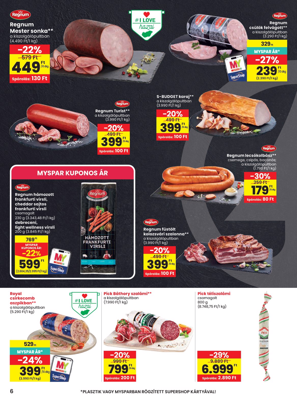 spar - SPAR hirdetmény a következő hétre csütörtöktől 2026.04.23.-tól szerdától 2026.04.29.-ig - page: 6