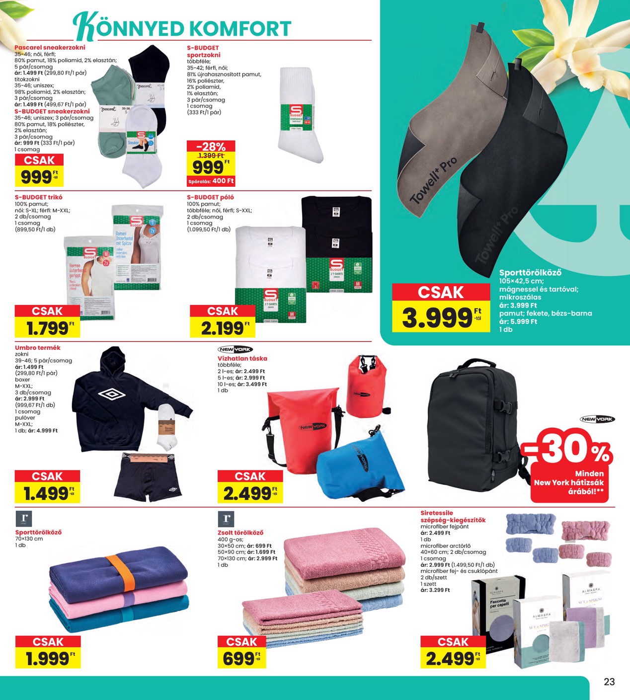 spar - INTERSPAR hirdetmény a következő hétre csütörtöktől 2026.04.23.-tól szerdától 2026.04.29.-ig - page: 23