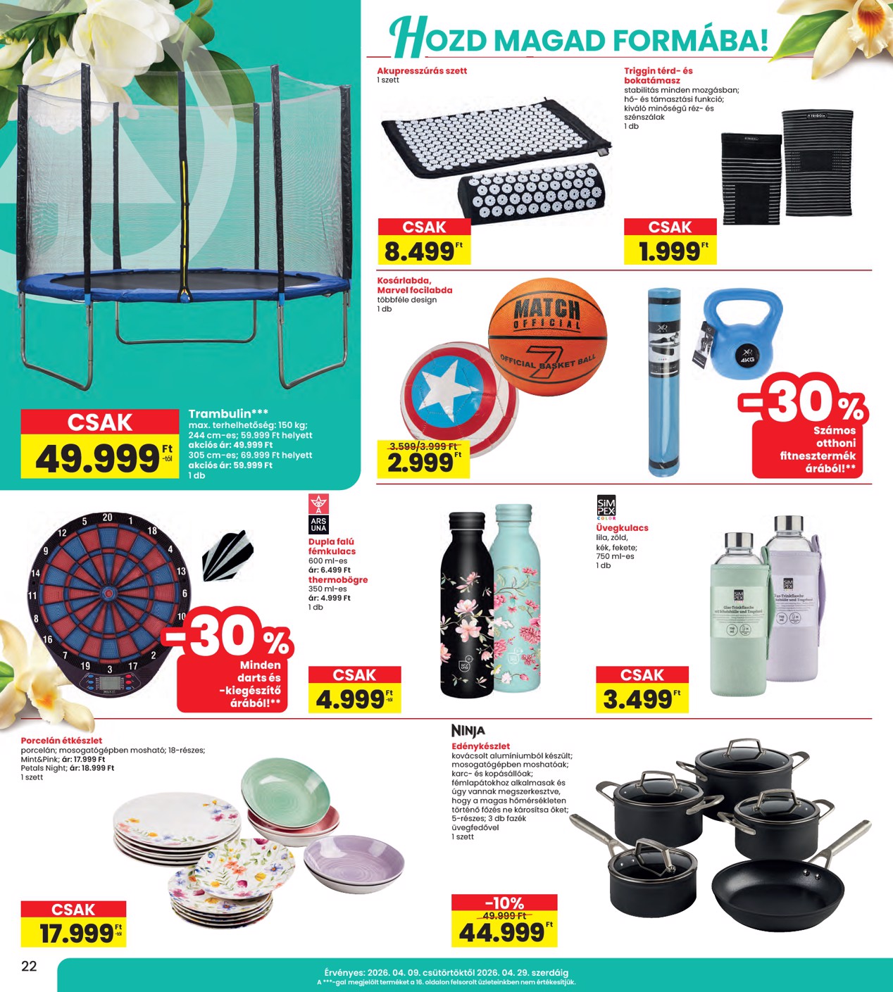 spar - INTERSPAR hirdetmény a következő hétre csütörtöktől 2026.04.23.-tól szerdától 2026.04.29.-ig - page: 22