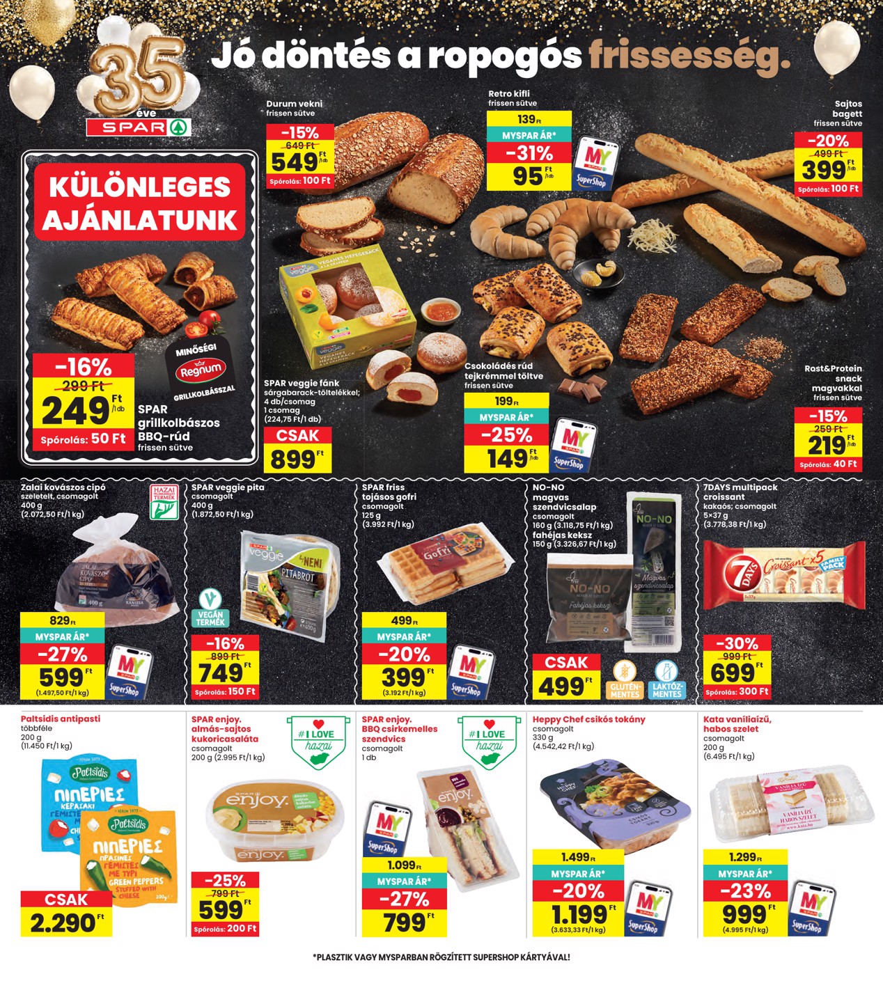 spar - Aktuális INTERSPAR szórólap érvényes csütörtöktől 2026.04.23.-től szerdától 2026.04.29.-ig - page: 8