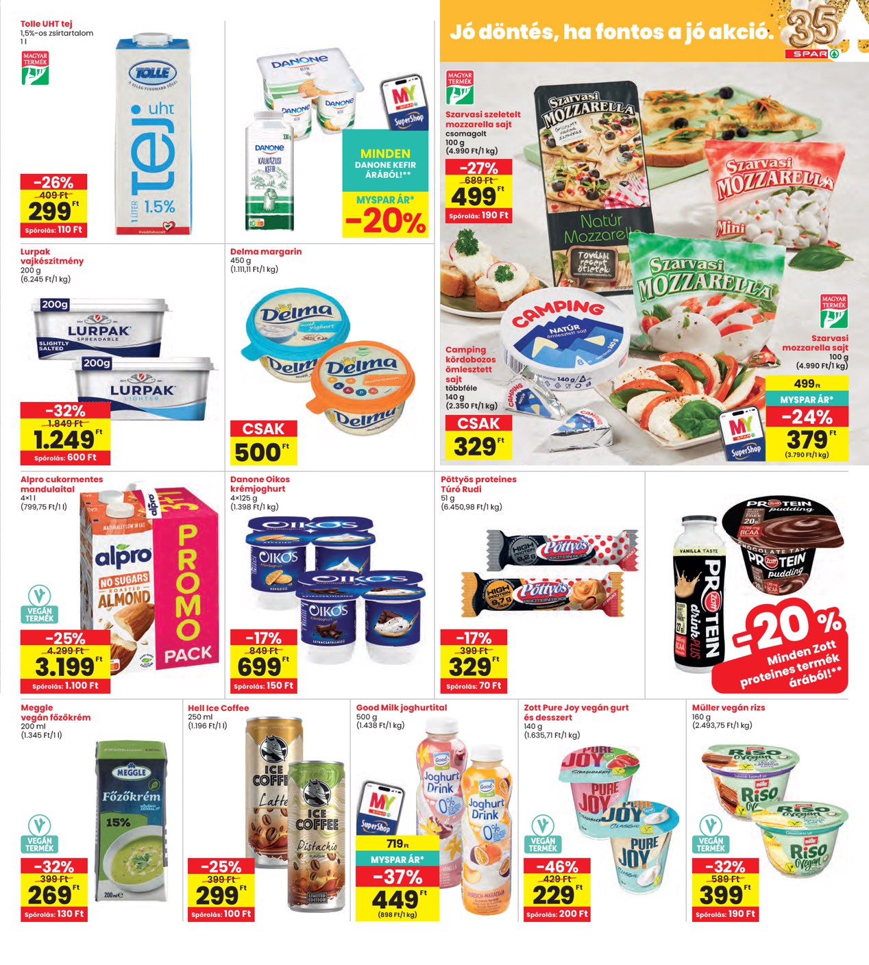 spar - Aktuális INTERSPAR szórólap érvényes csütörtöktől 2026.04.23.-től szerdától 2026.04.29.-ig - page: 10