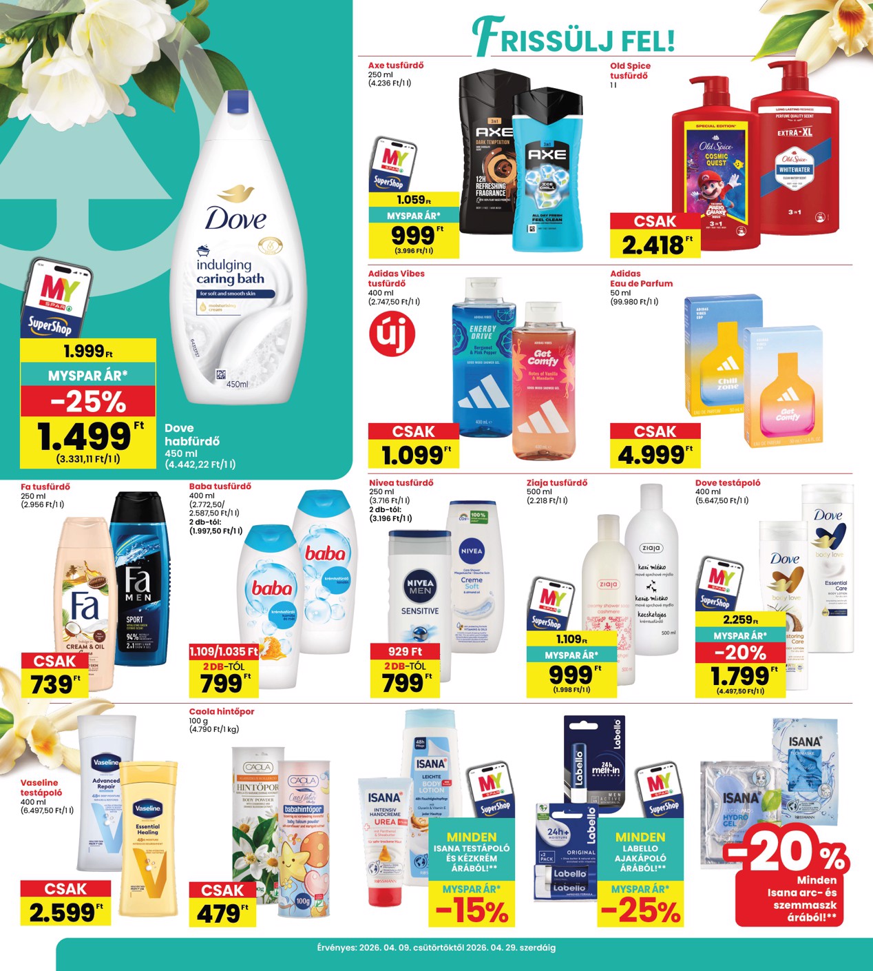 spar - Aktuális INTERSPAR szórólap érvényes csütörtöktől 2026.04.23.-től szerdától 2026.04.29.-ig - page: 34
