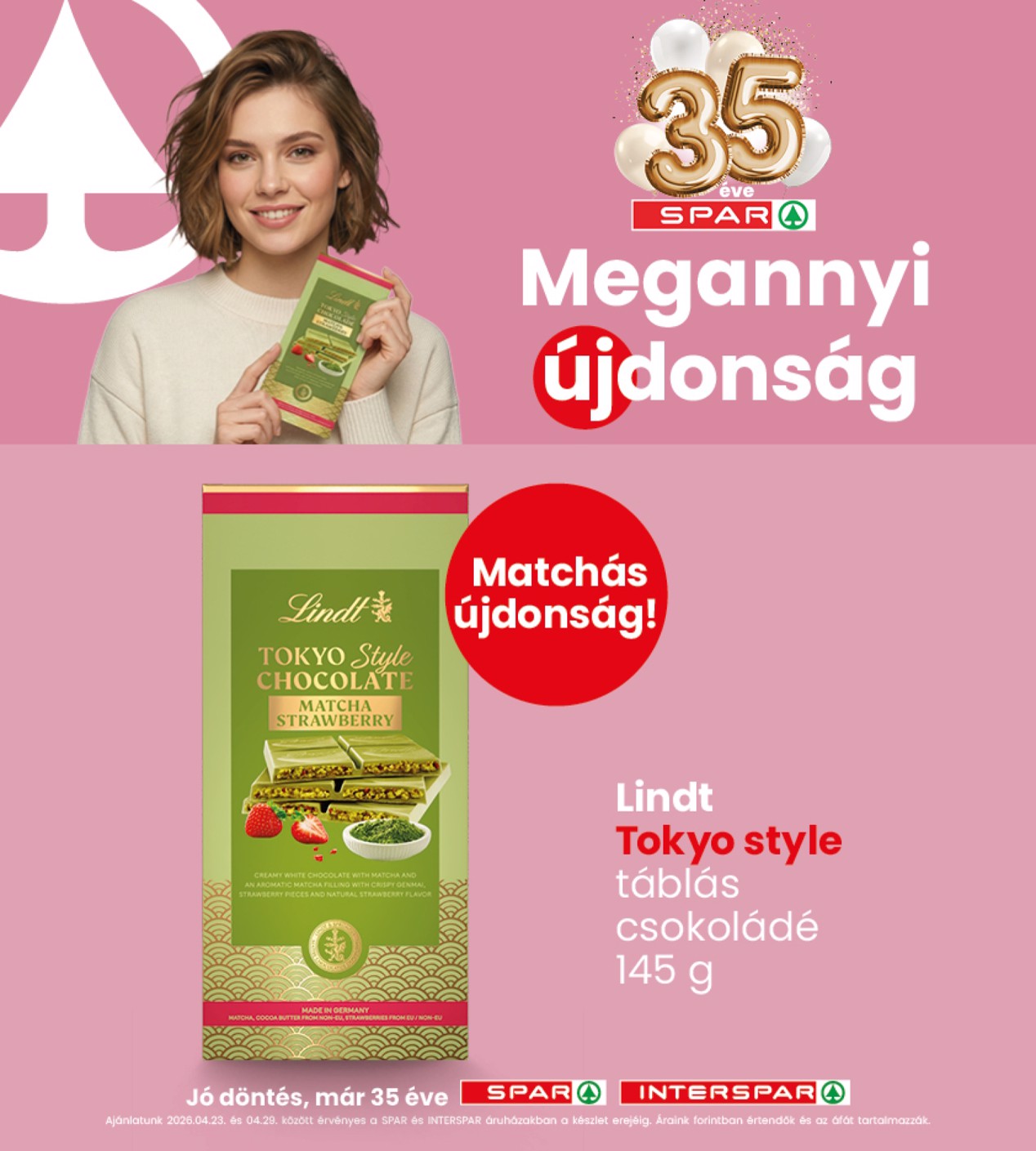 spar - Aktuális INTERSPAR szórólap érvényes csütörtöktől 2026.04.23.-től szerdától 2026.04.29.-ig - page: 26