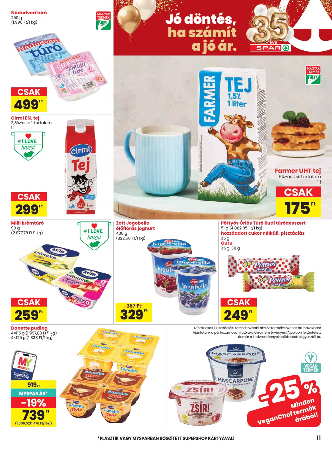 spar - SPAR hirdetmény a következő hétre csütörtöktől 2026.04.30.-tól szerdától 2026.05.06.-ig - page: 11