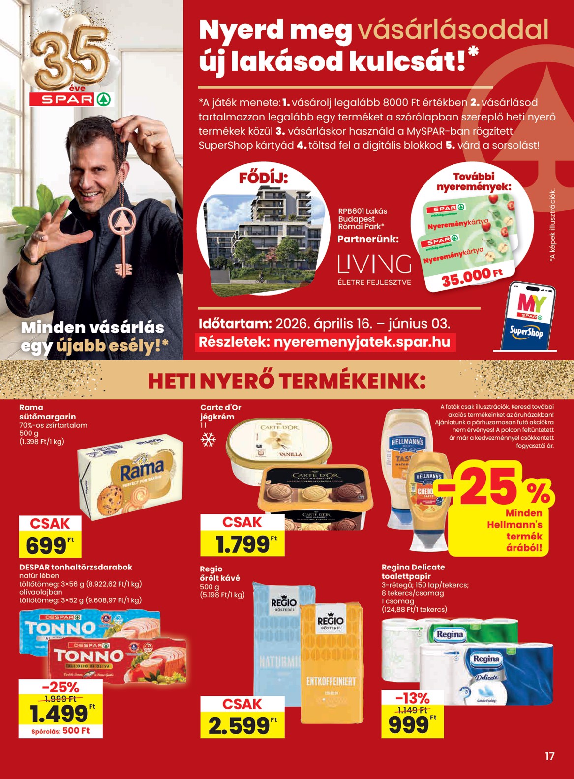spar - SPAR hirdetmény a következő hétre csütörtöktől 2026.04.30.-tól szerdától 2026.05.06.-ig - page: 17