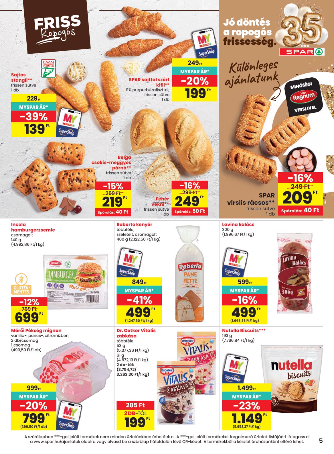 spar - SPAR hirdetmény a következő hétre csütörtöktől 2026.04.30.-tól szerdától 2026.05.06.-ig - page: 5