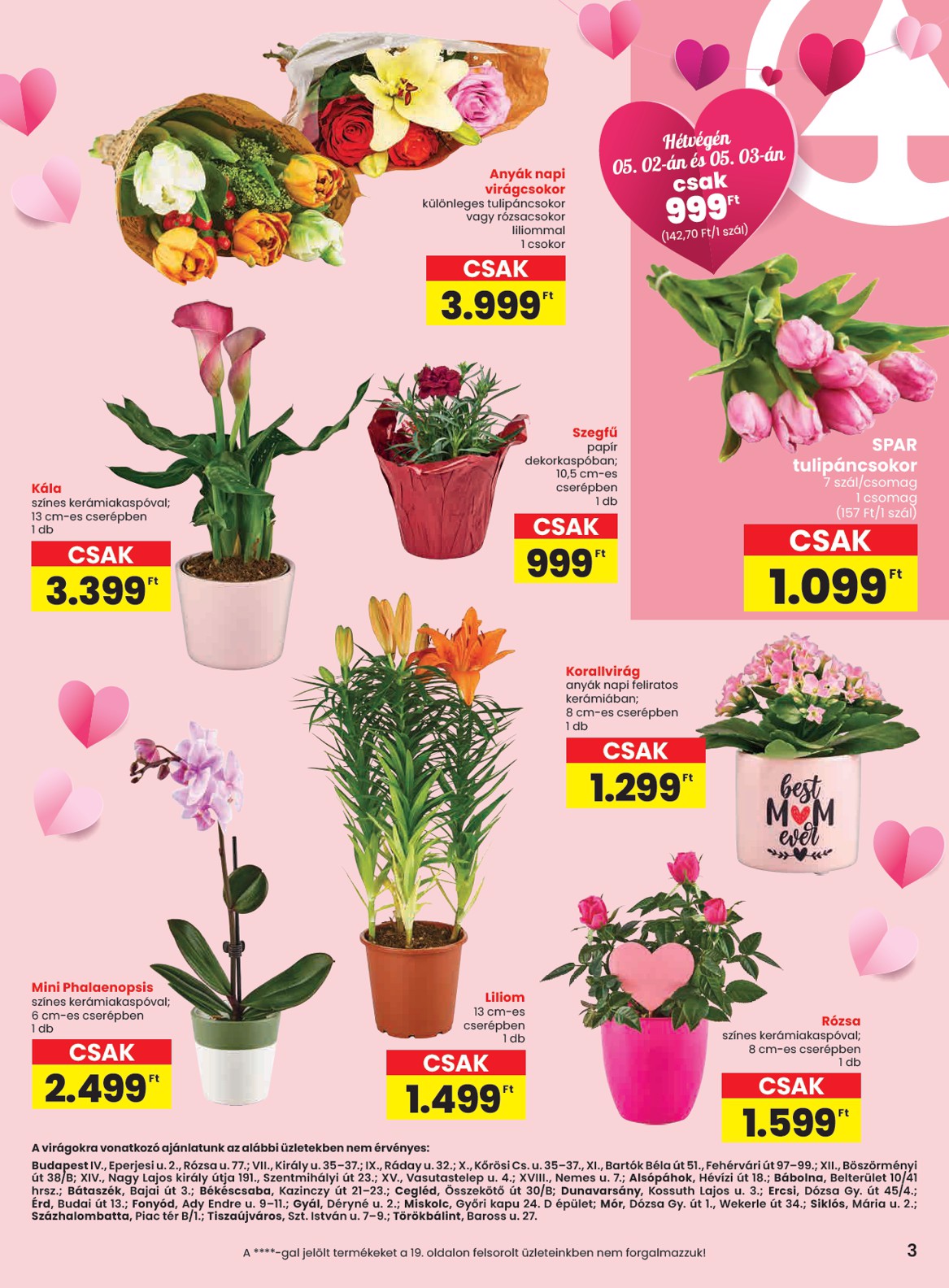 spar - SPAR hirdetmény a következő hétre csütörtöktől 2026.04.30.-tól szerdától 2026.05.06.-ig - page: 3