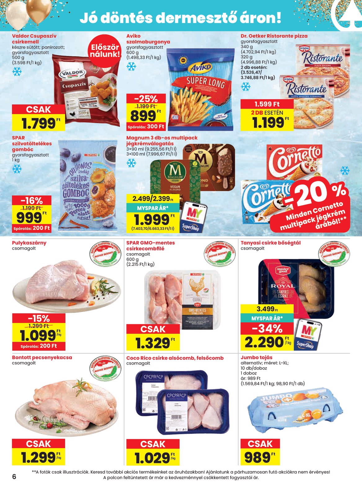 spar - SPAR hirdetmény a következő hétre csütörtöktől 2026.04.30.-tól szerdától 2026.05.06.-ig - page: 6