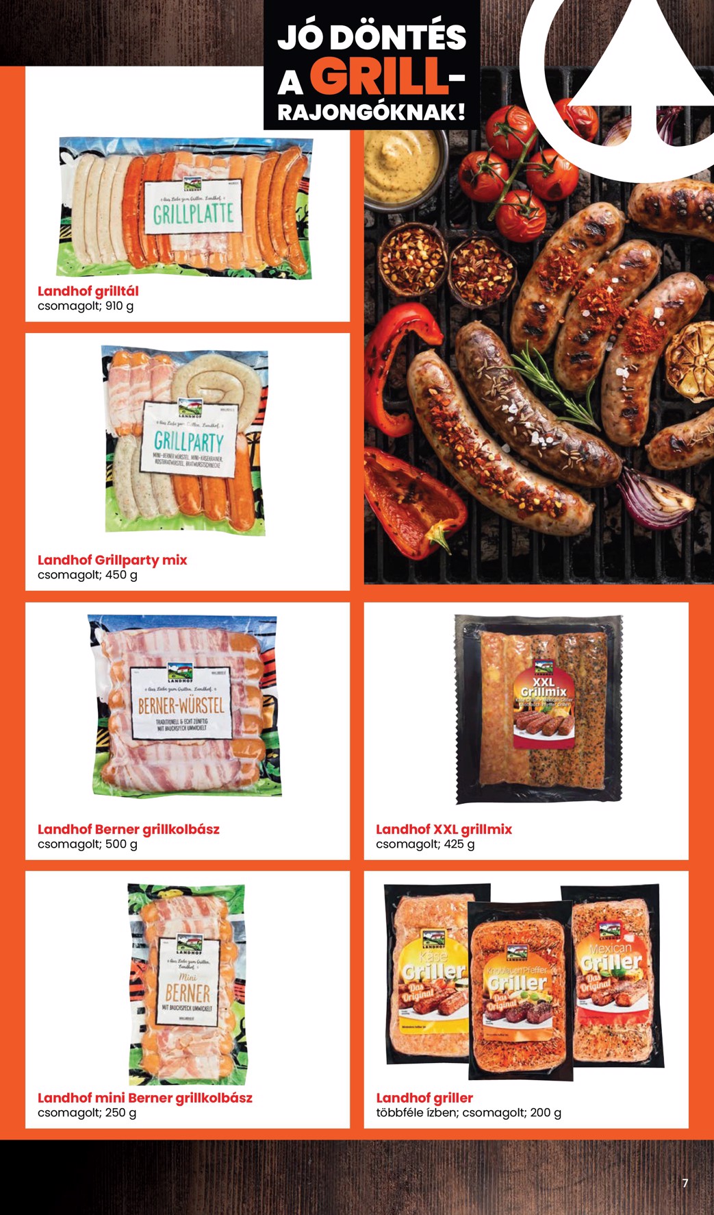 spar - Aktuális SPAR - Grill katalógus szórólap érvényes csütörtöktől 2026.04.30.-től vasárnaptól 2026.05.31.-ig - page: 7