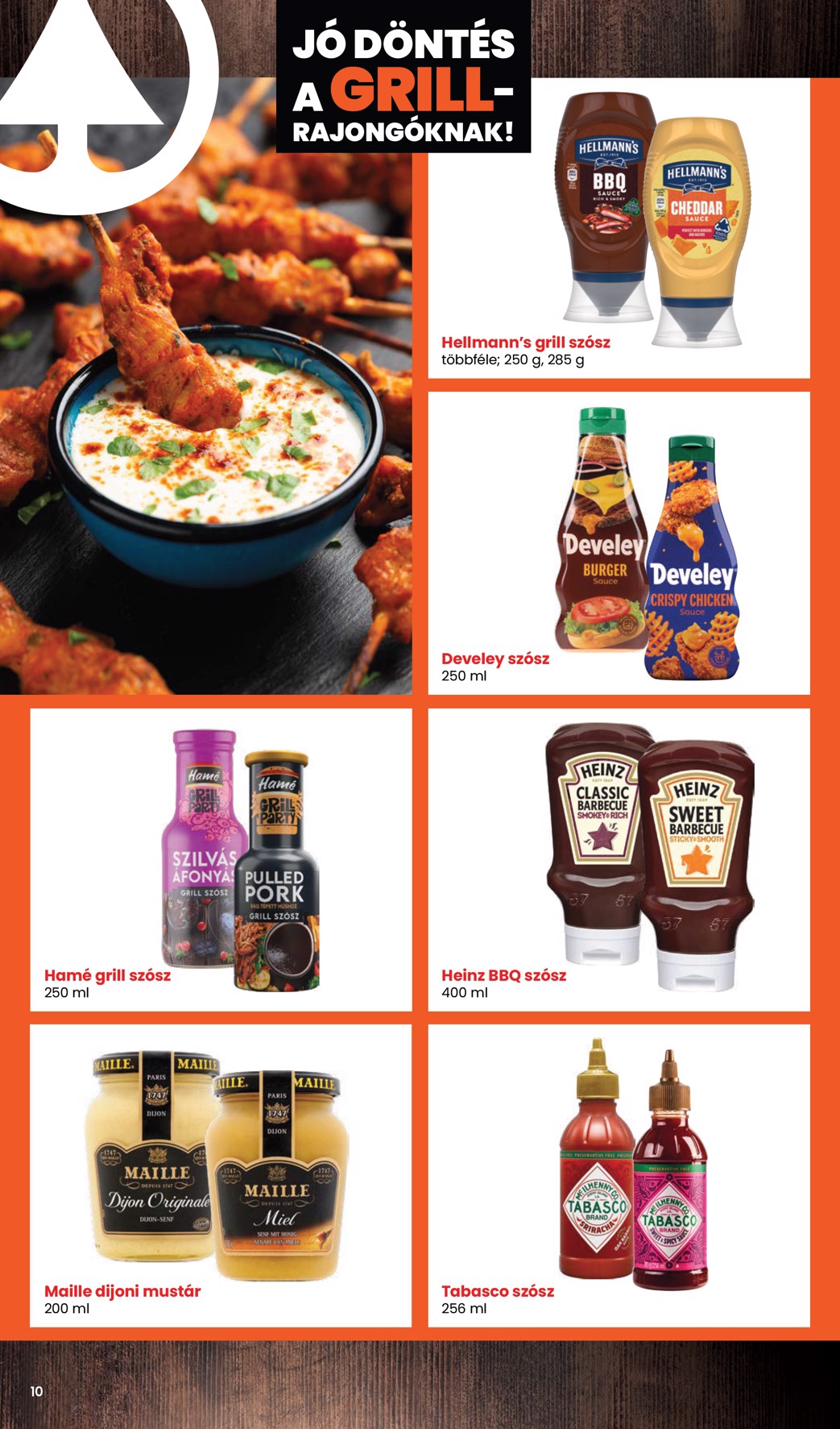 spar - Aktuális SPAR - Grill katalógus szórólap érvényes csütörtöktől 2026.04.30.-től vasárnaptól 2026.05.31.-ig - page: 10