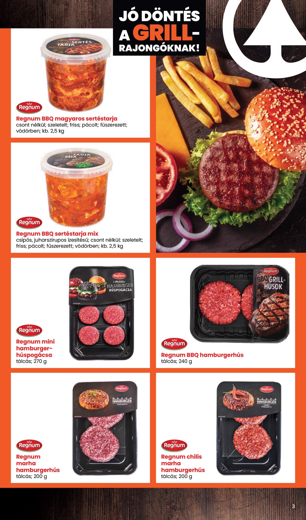 spar - Aktuális SPAR - Grill katalógus szórólap érvényes csütörtöktől 2026.04.30.-től vasárnaptól 2026.05.31.-ig - page: 3