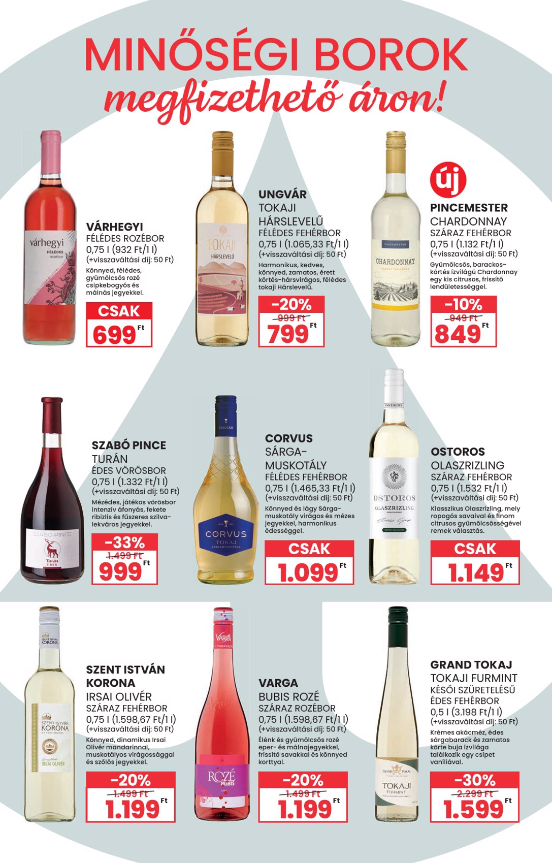 spar - Aktuális SPAR - Tavaszi borkatalógus szórólap érvényes szerdától 2026.04.29.-től szerdától 2026.05.27.-ig - page: 12