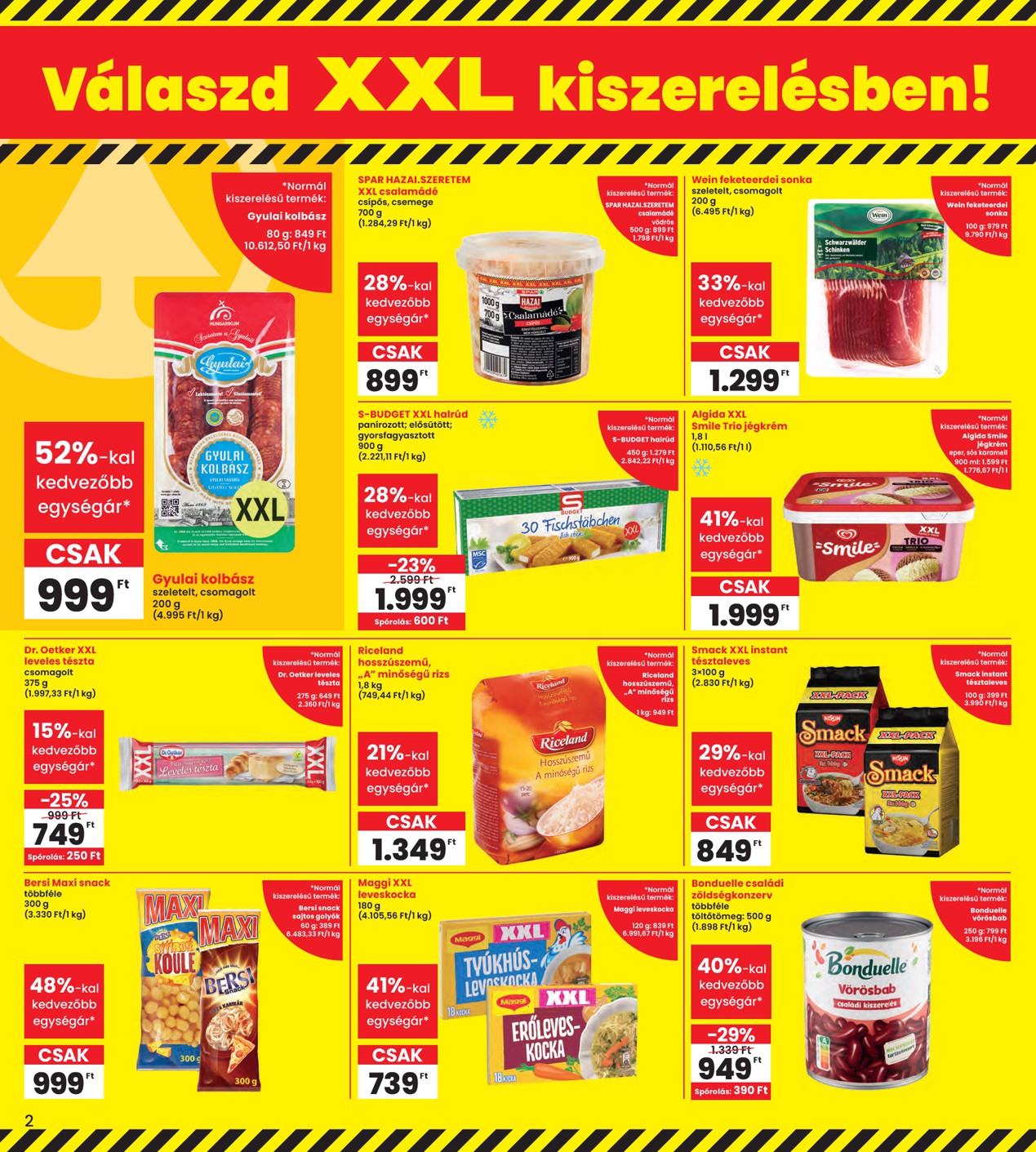 spar - INTERSPAR hirdetmény a következő hétre csütörtöktől 2026.05.07.-tól szerdától 2026.05.13.-ig - page: 2
