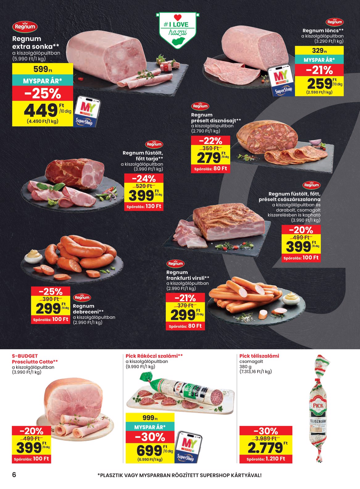 spar - SPAR - Balatonfüred üzletnyitás hirdetmény a következő hétre csütörtöktől 2026.05.07.-tól szerdától 2026.05.13.-ig - page: 6