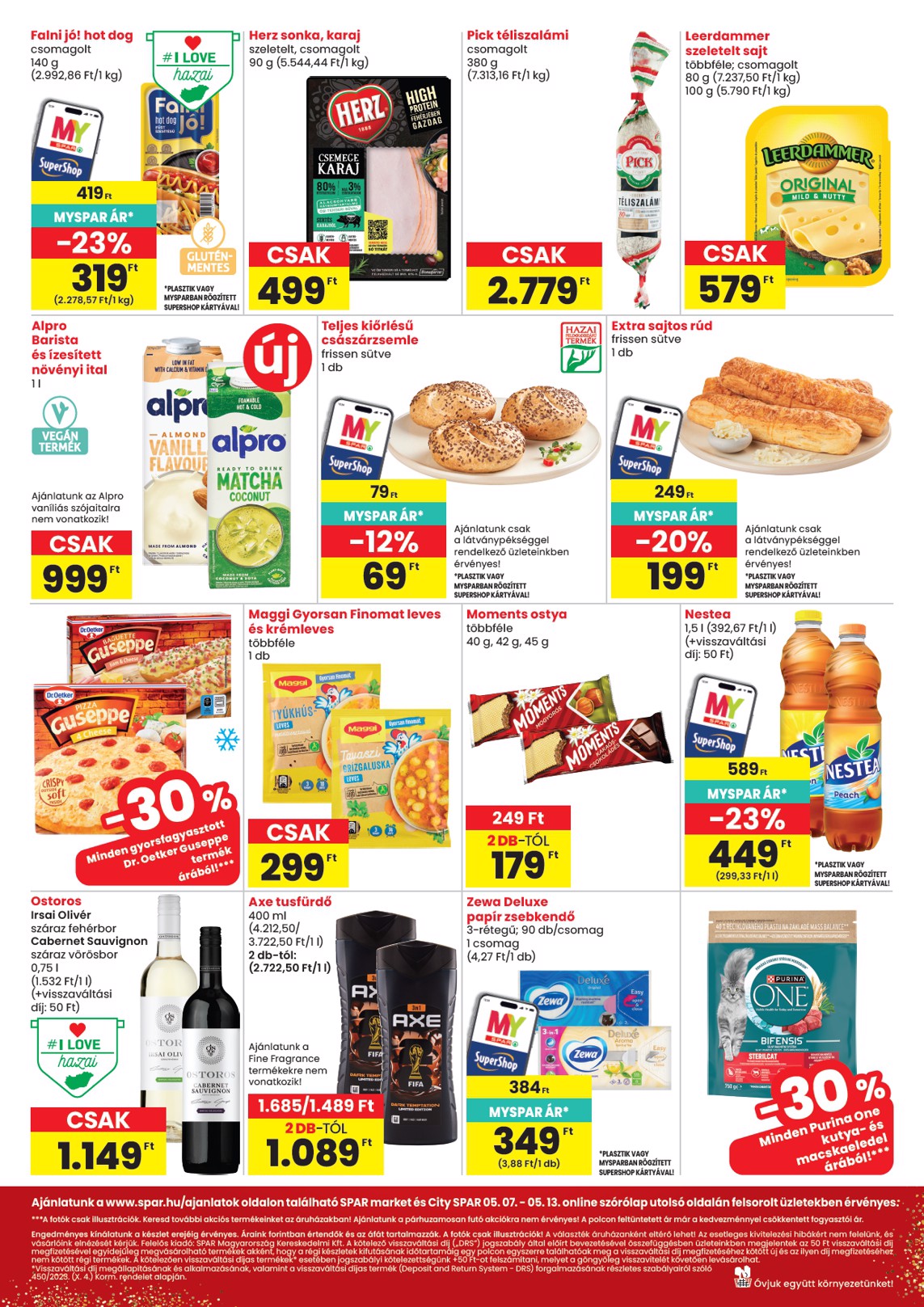 spar - SPAR - Market, City hirdetmény a következő hétre csütörtöktől 2026.05.07.-tól szerdától 2026.05.13.-ig - page: 2