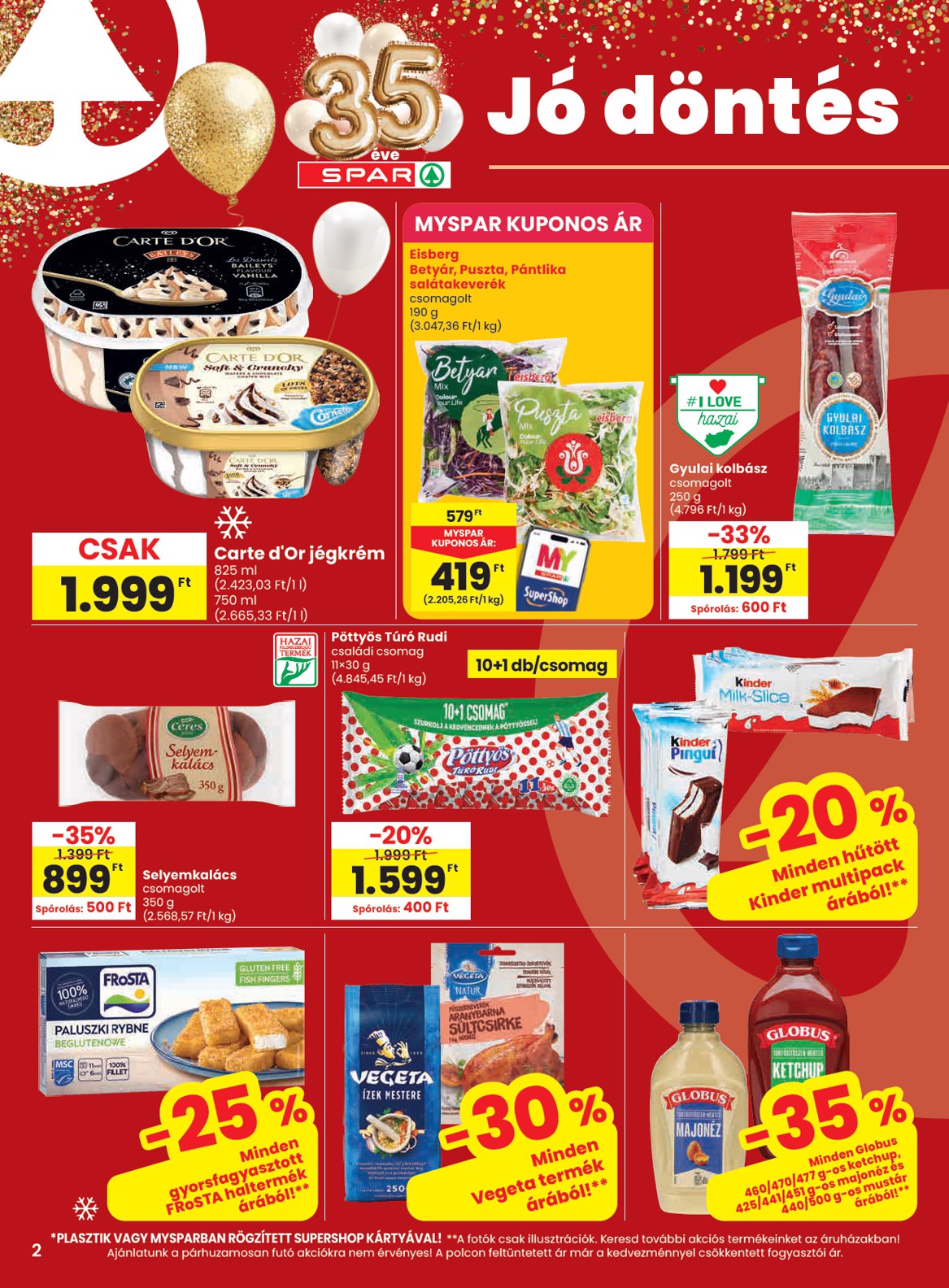 spar - SPAR hirdetmény a következő hétre csütörtöktől 2026.05.14.-tól szerdától 2026.05.20.-ig - page: 2