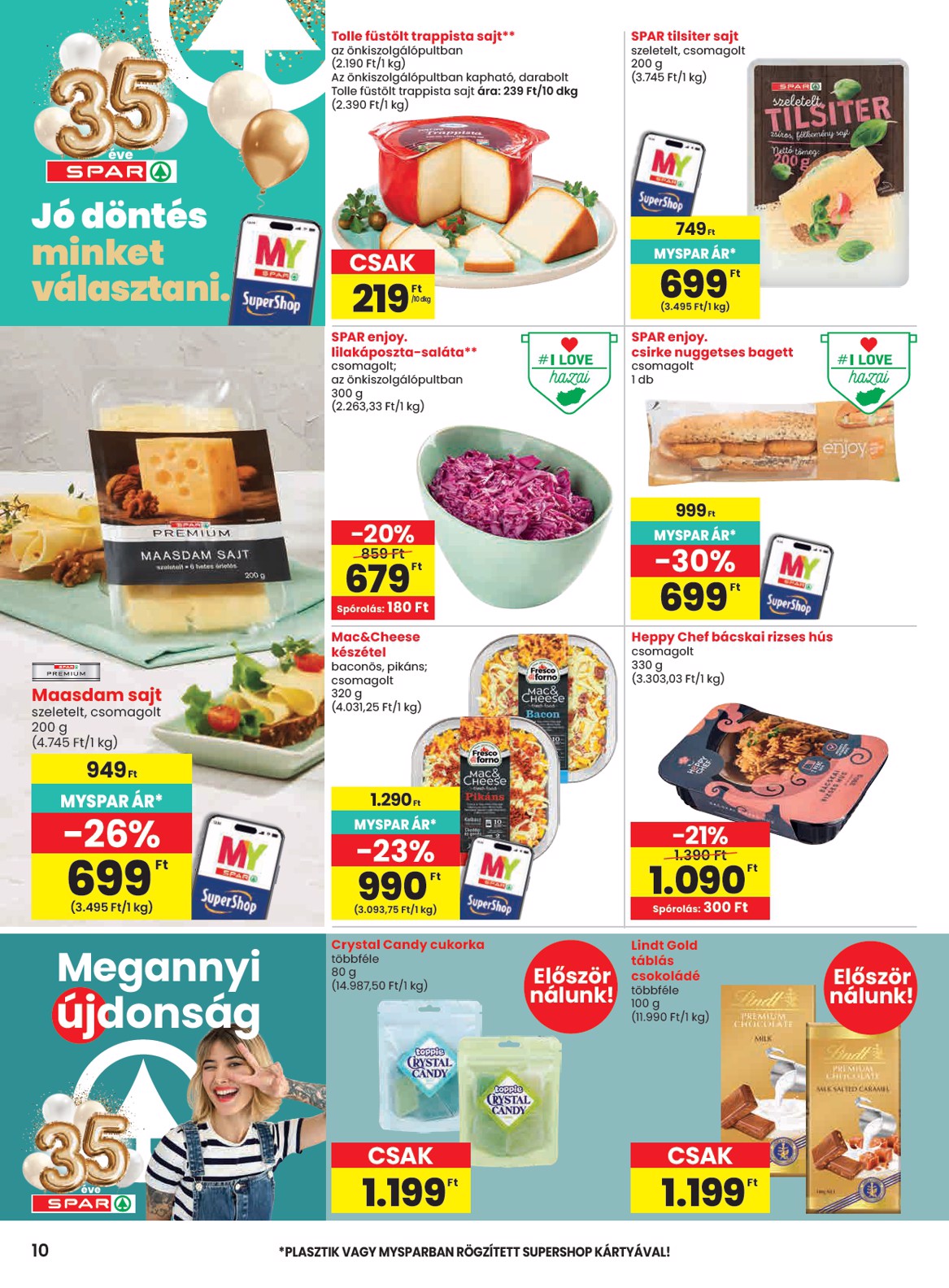 spar - SPAR hirdetmény a következő hétre csütörtöktől 2026.05.14.-tól szerdától 2026.05.20.-ig - page: 10