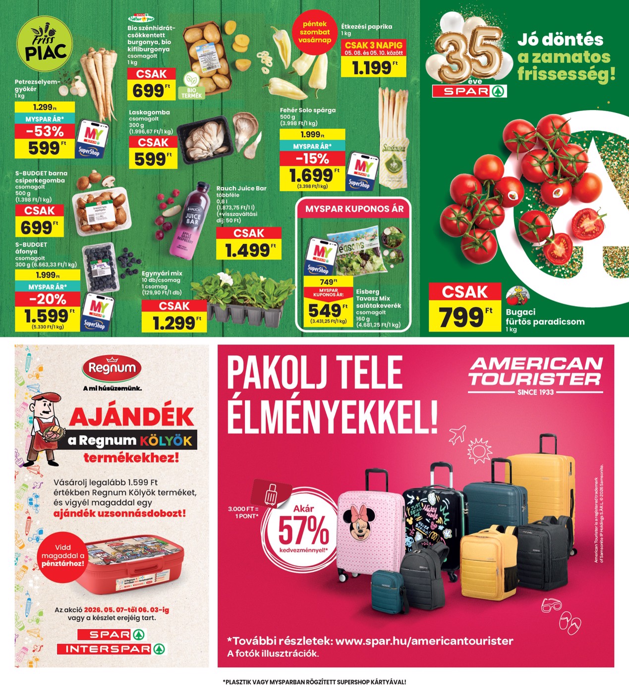 spar - Aktuális INTERSPAR szórólap érvényes csütörtöktől 2026.05.07.-től szerdától 2026.05.13.-ig - page: 38