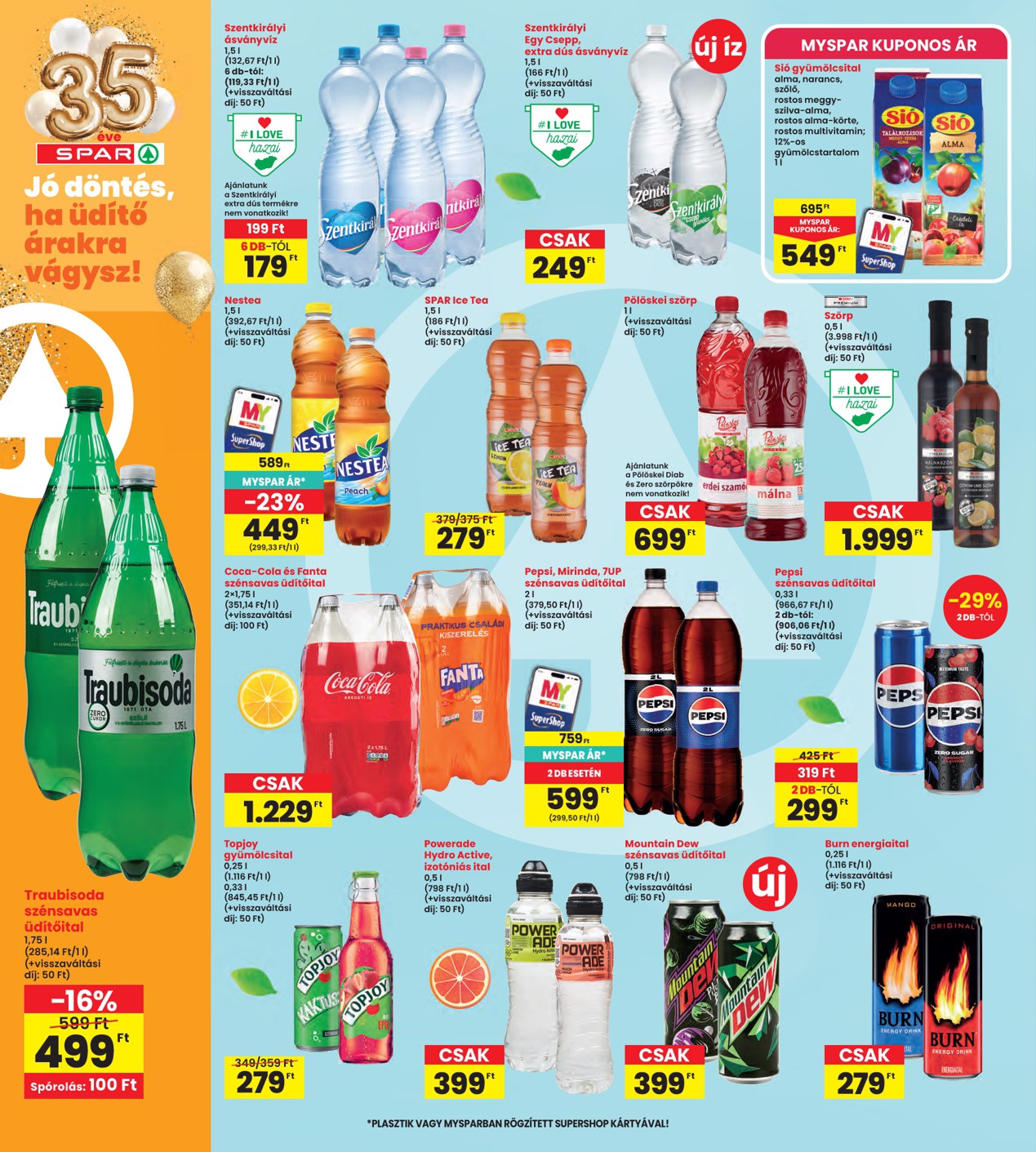 spar - Aktuális INTERSPAR szórólap érvényes csütörtöktől 2026.05.07.-től szerdától 2026.05.13.-ig - page: 26